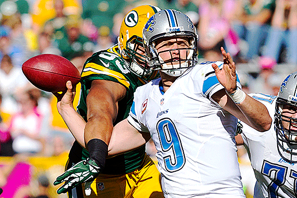 Packers vs. Lions Betting Odds